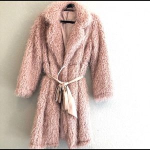 Anthropologie teady trench coat
